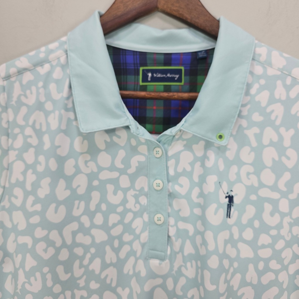 William Murray EUC Women's Golf Light Blue‎ Dress L Athleisure Outdoor Pockets - Picture 2 of 10